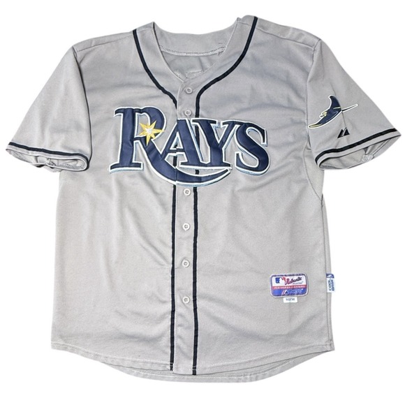 Majestic Other - Majestic Tampa Bay Devil Rays Mens Sz 50 Jersey #9 MYERS Stitched Gray MLB